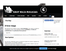 Tablet Screenshot of kravmagabologna.com